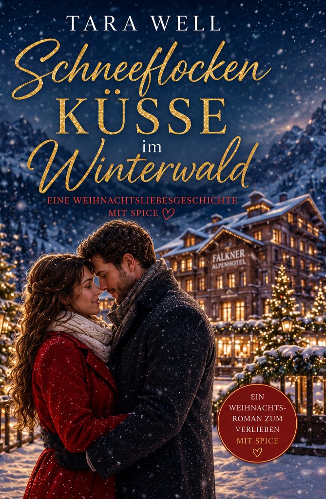 Cover: Schneeflockenküsse im Winterwald